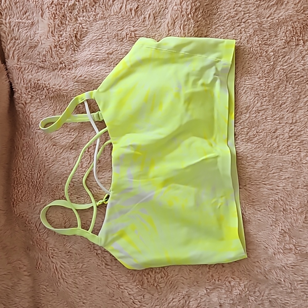New Balance Sports Bra - M / Neon Yellow